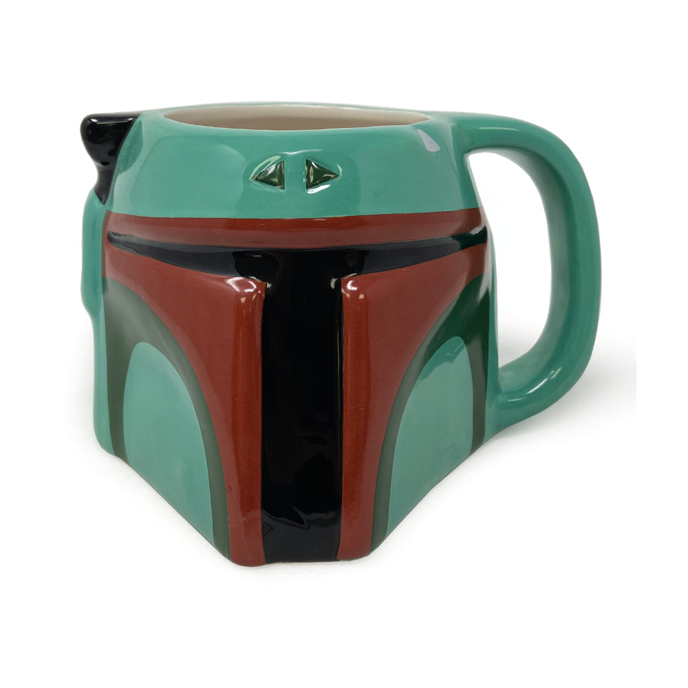 Star Wars Boba Fett Sculpted 11oz Mug Green