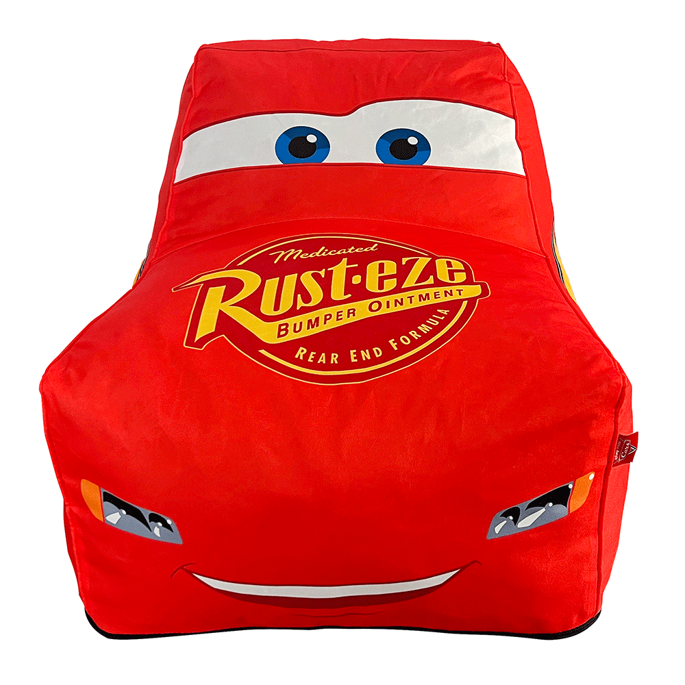 Disney and Pixar's Lightning McQueen Cars Shaped Beanbag