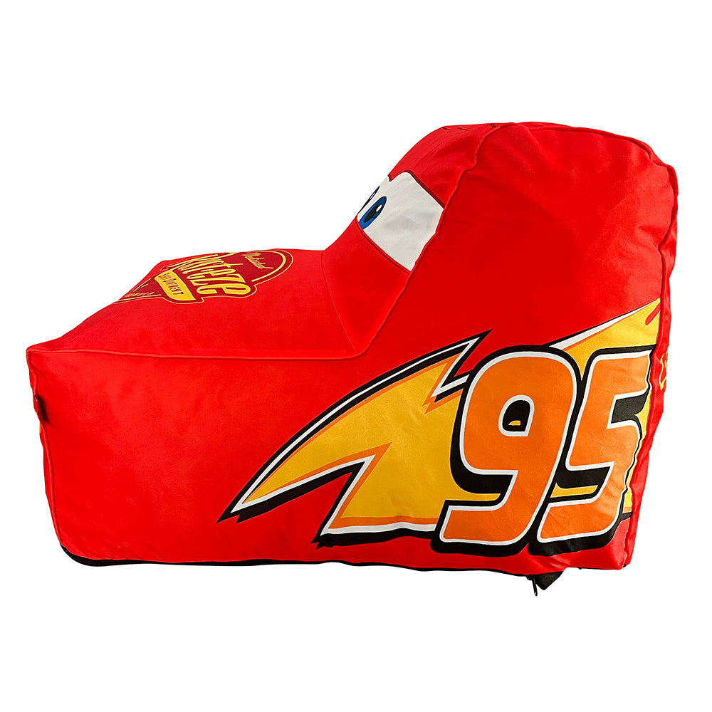 Disney and Pixar's Lightning McQueen Cars Shaped Beanbag