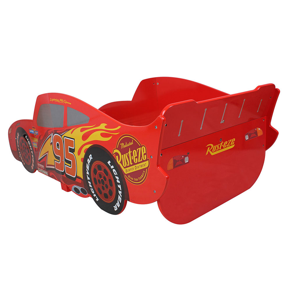 Disney and Pixar's Lightning McQueen Race Car Bed