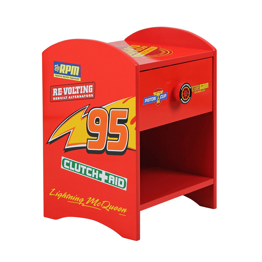 Disney and Pixar's Lightning McQueen Bedside Table