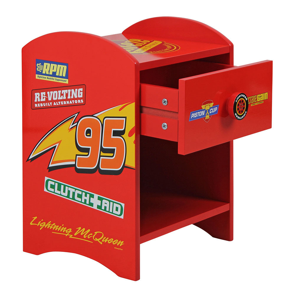 Disney and Pixar's Lightning McQueen Bedside Table