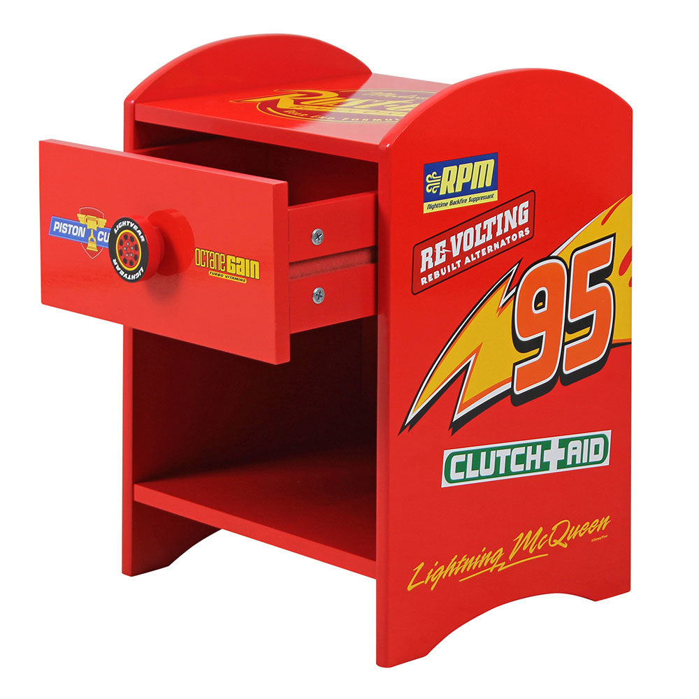 Disney and Pixar's Lightning McQueen Bedside Table