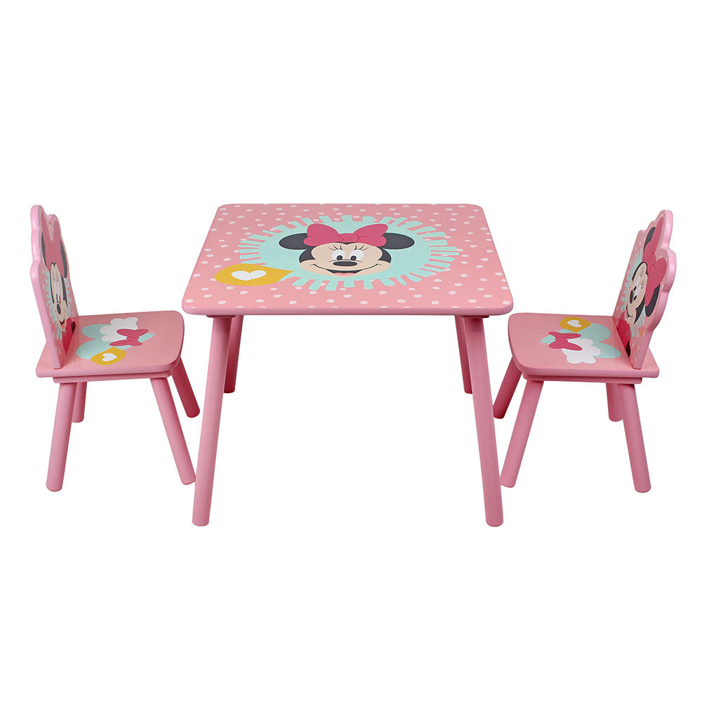 Disney Minnie Mouse Table and 2 Chair Set