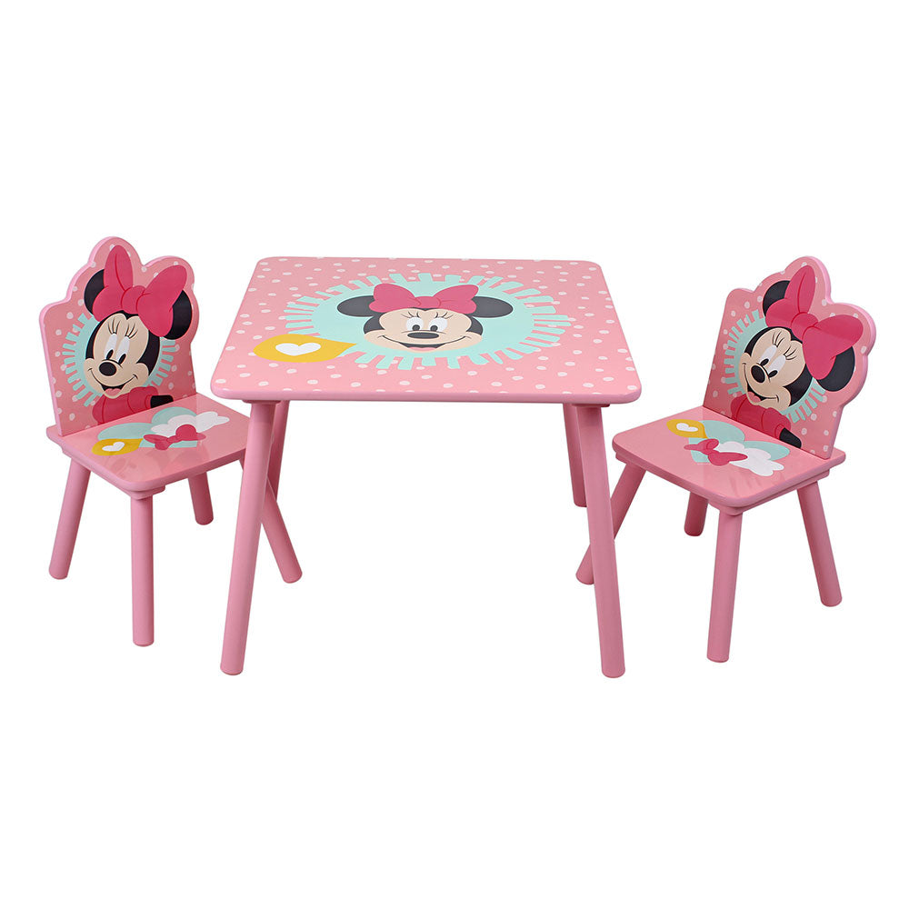 Disney Minnie Mouse Table and 2 Chair Set