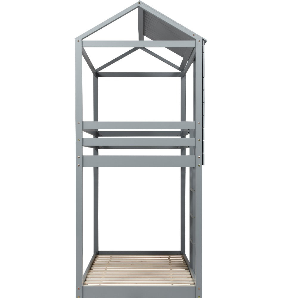 Adventure Bunk Bed - Grey