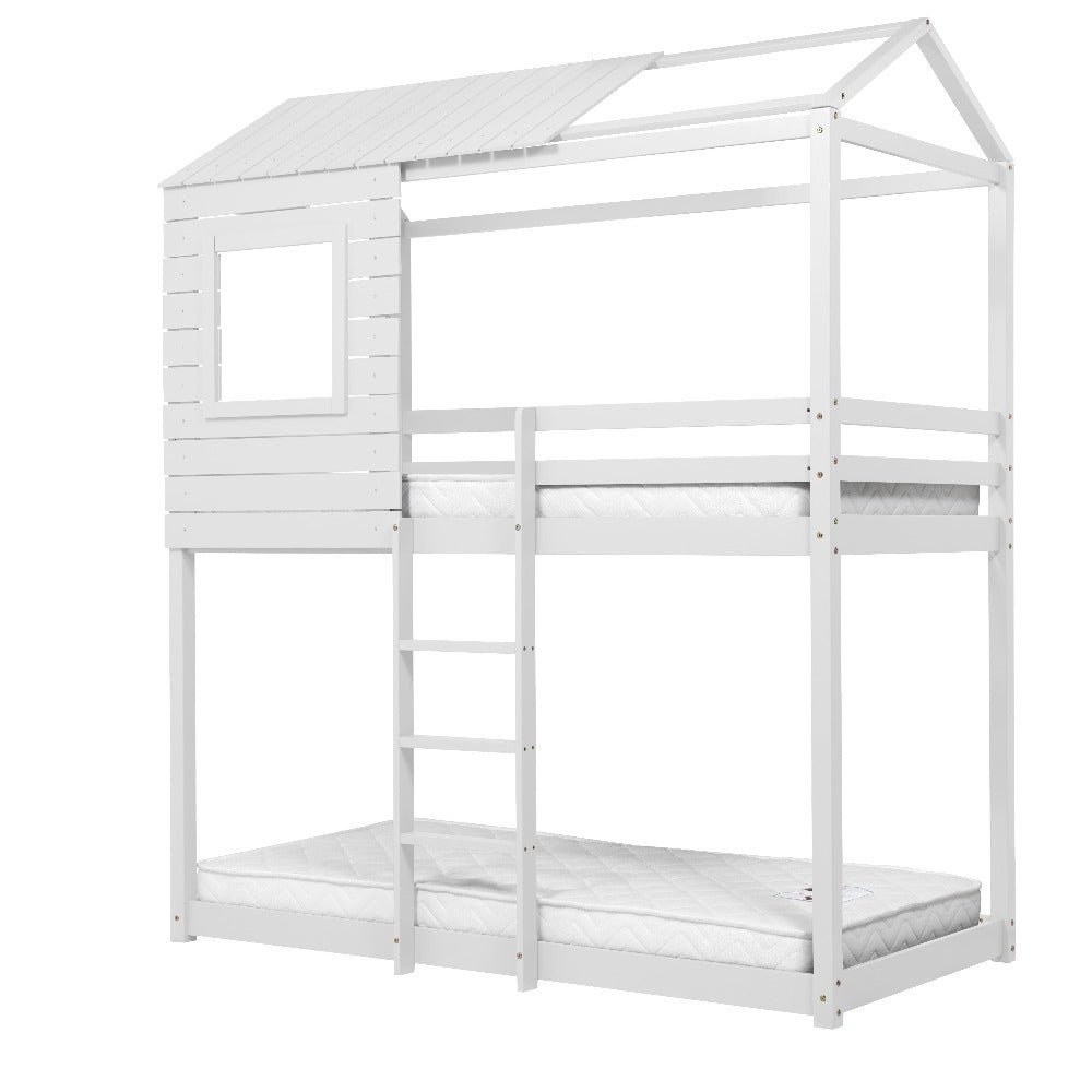 Adventure Bunk Bed - White