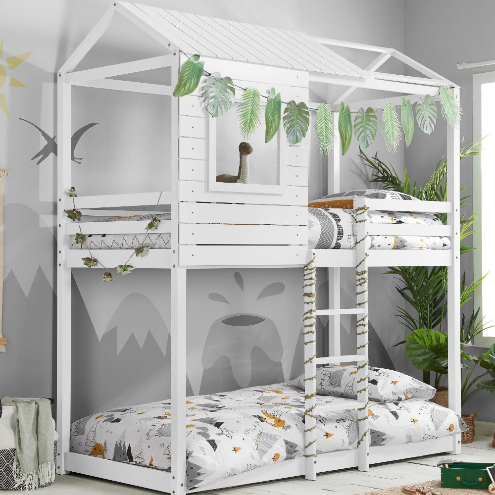 Adventure Bunk Bed - White