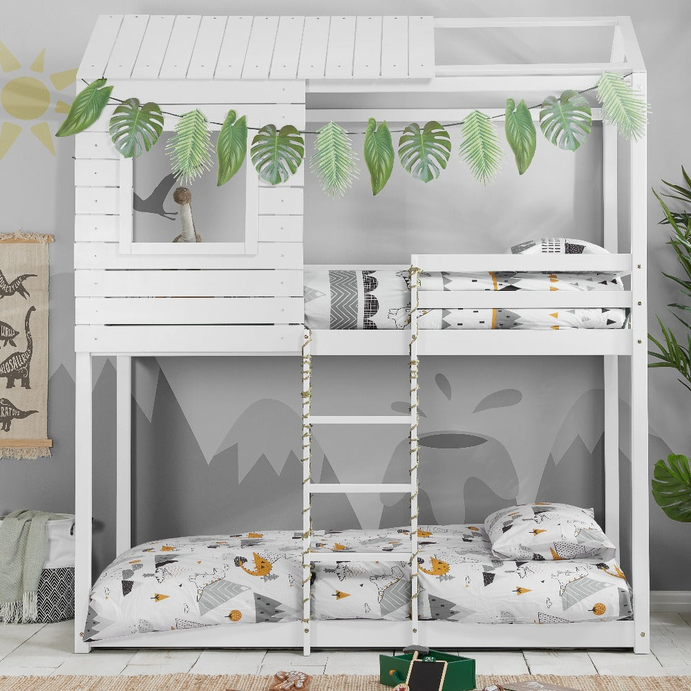 Adventure Bunk Bed - White