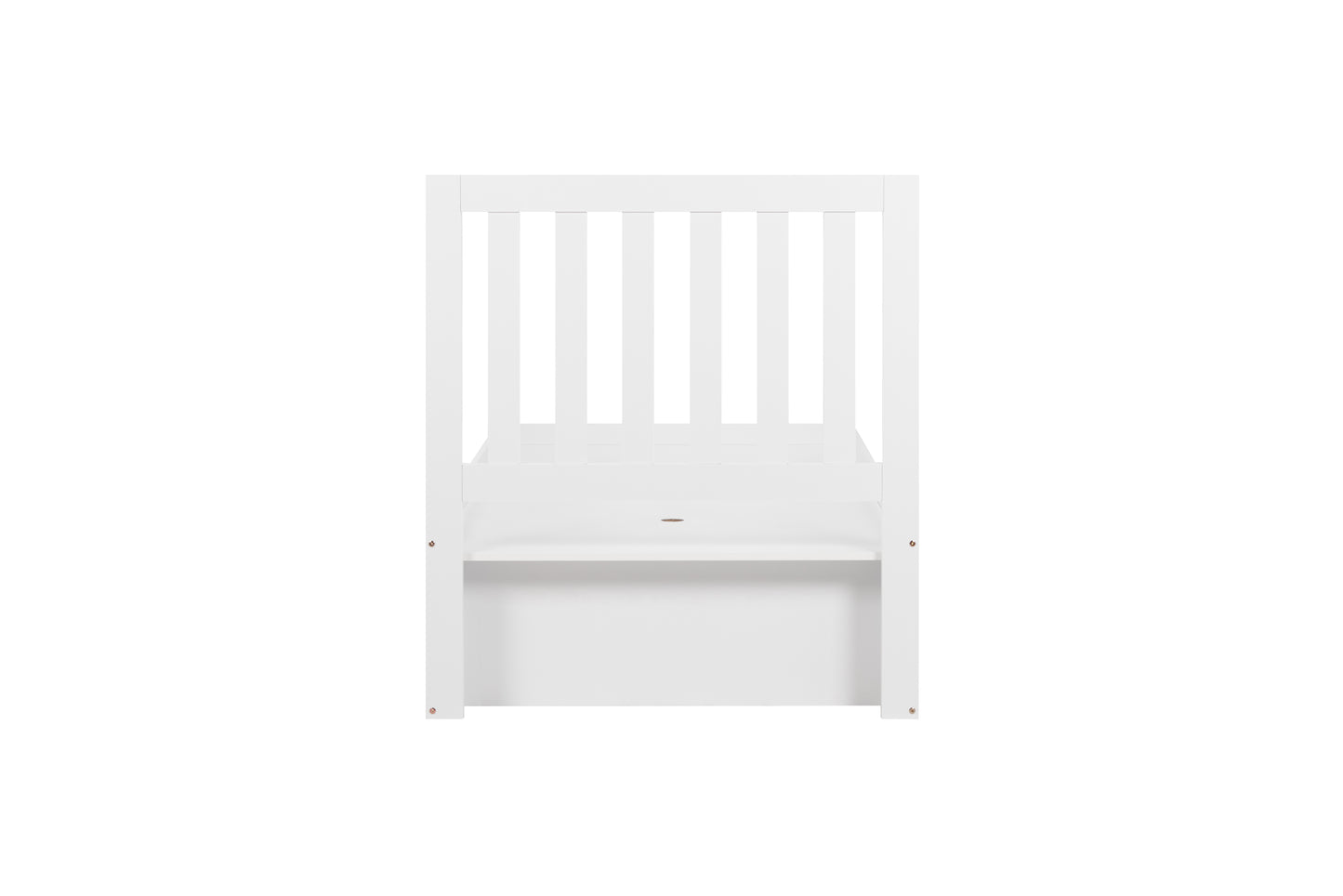 Appleby Single Bed Frame - White