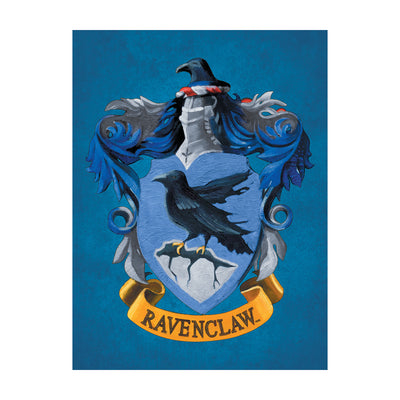 Harry Potter Colourful Crest Blue Canvas 60x80cm