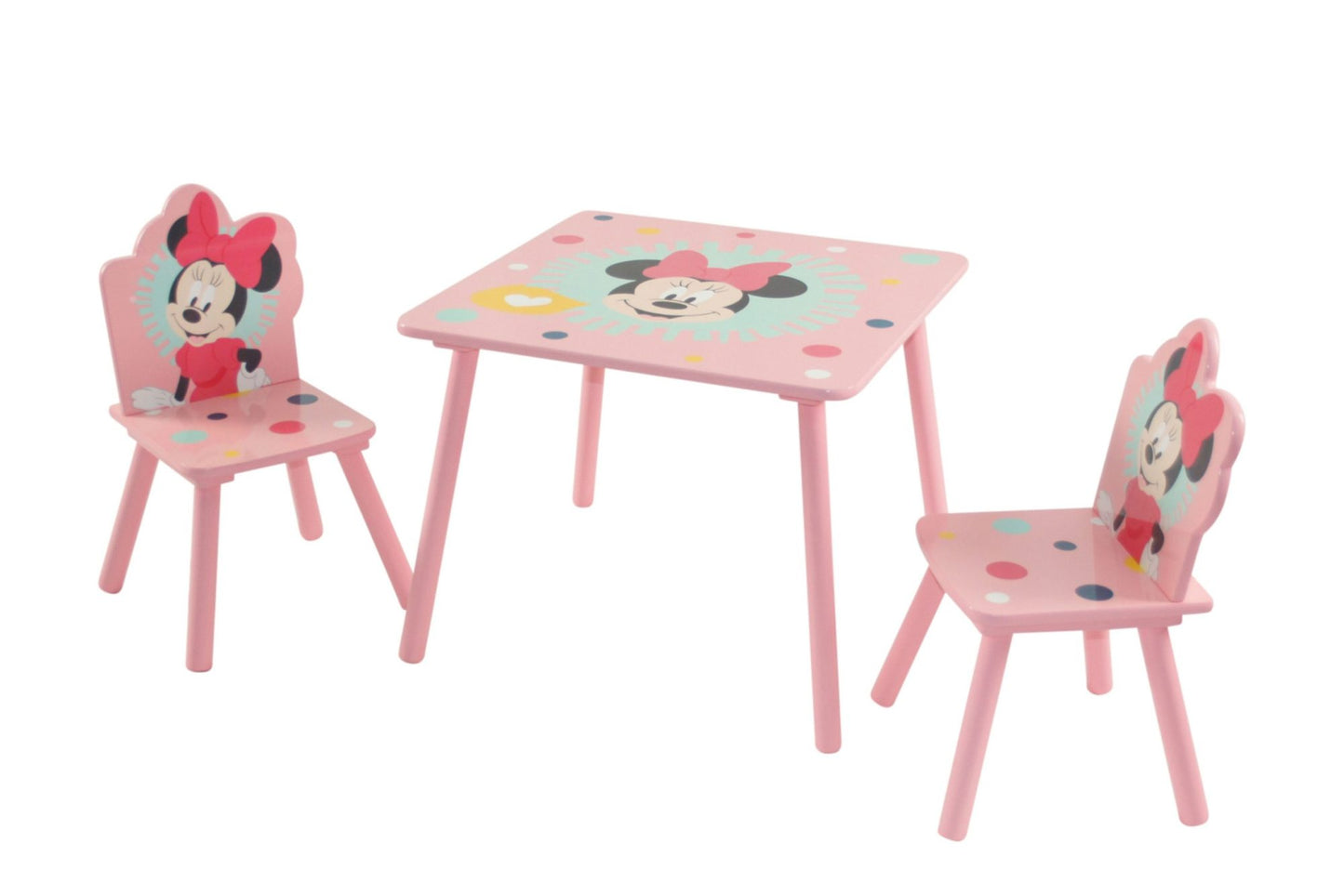 Disney Minnie Mouse Table & Chairs