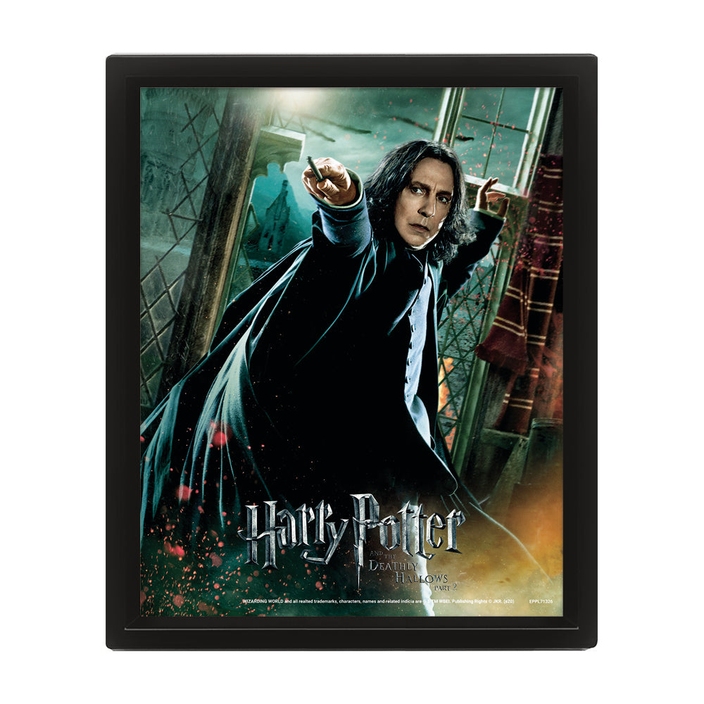 Harry Potter: Deathly Hallows Snape Framed Art