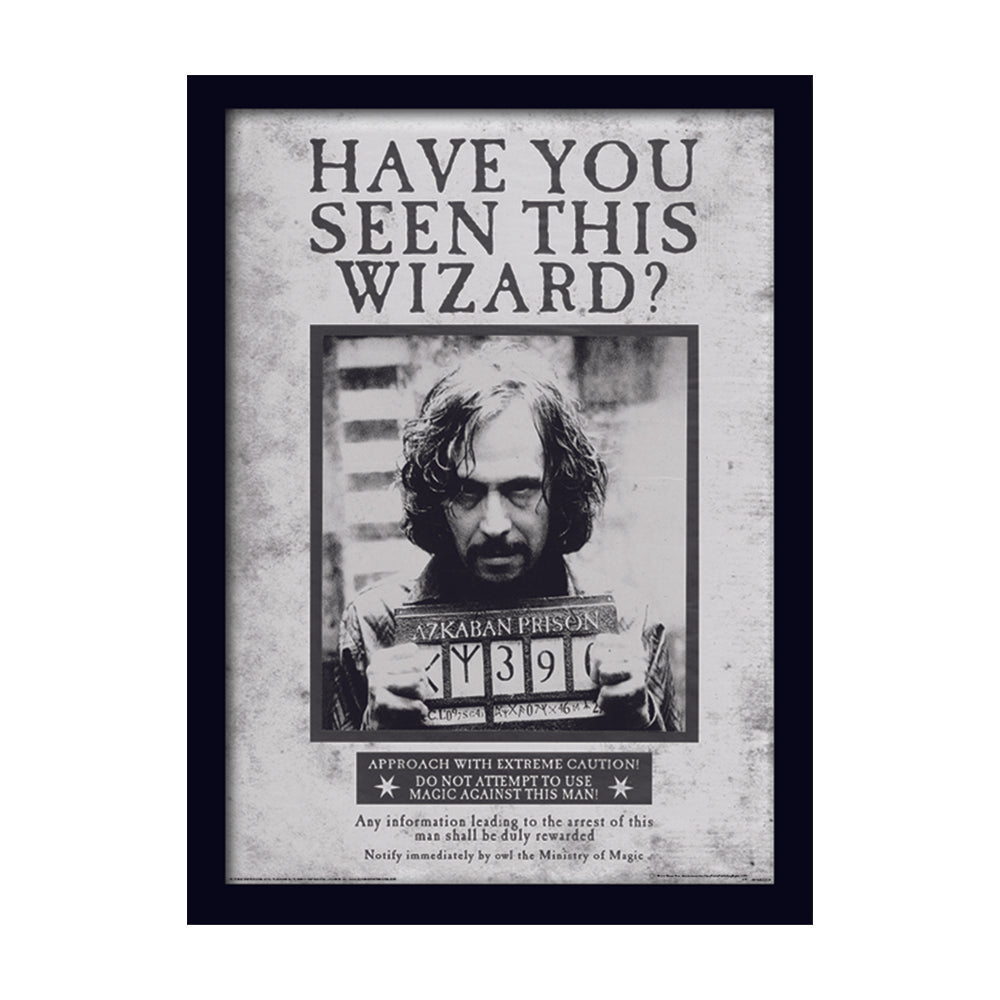 Harry Potter Sirius Wanted  Framed Art