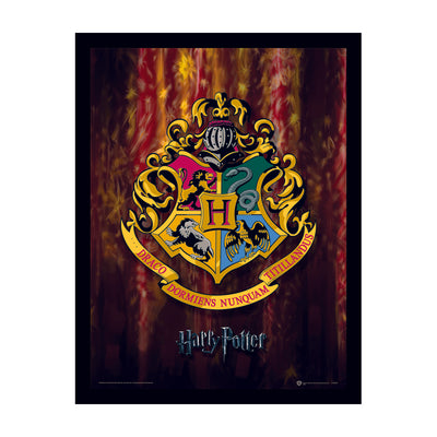 Harry Potter Hogwarts Crest Framed Art