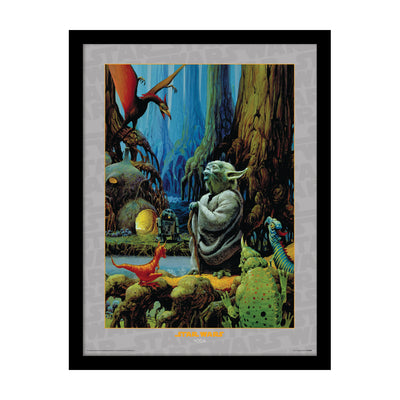 Star Wars Yoda Framed Art