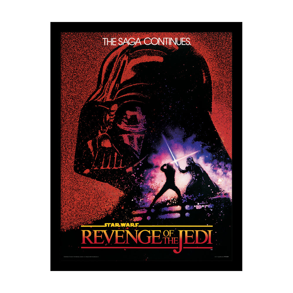 Star Wars Revenge Of The Jedi Framed Art