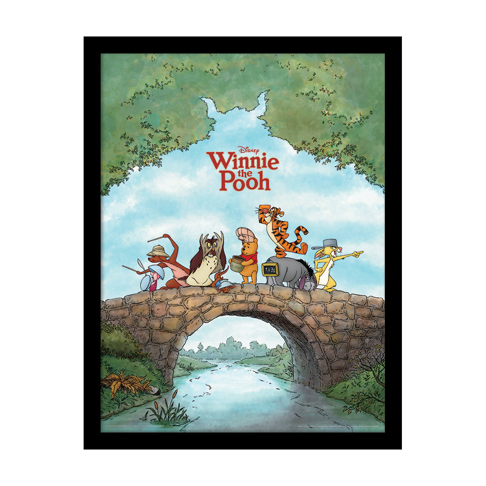 Winnie The Pooh Framed Art