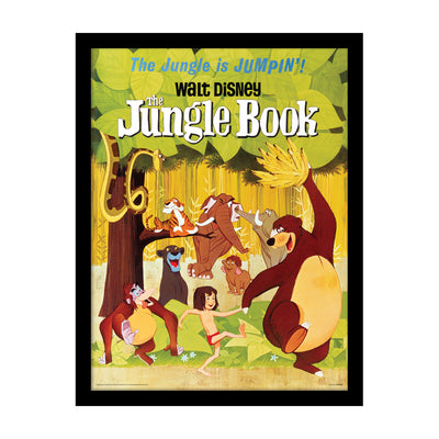 The Jungle Book Jumpin' Framed Art