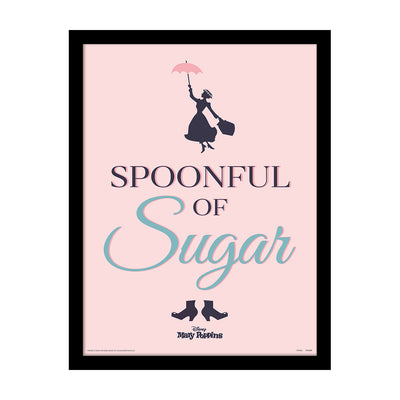 Mary Poppins Spoonful Of Sugar Framed Art