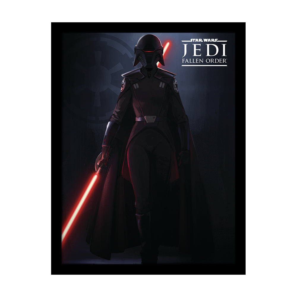 Star Wars: Jedi Fallen Order Inquisitor Framed Art