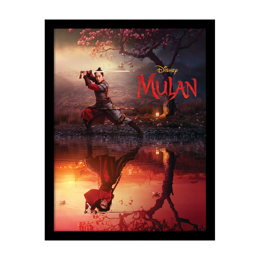 Mulan Magnolia Framed Art