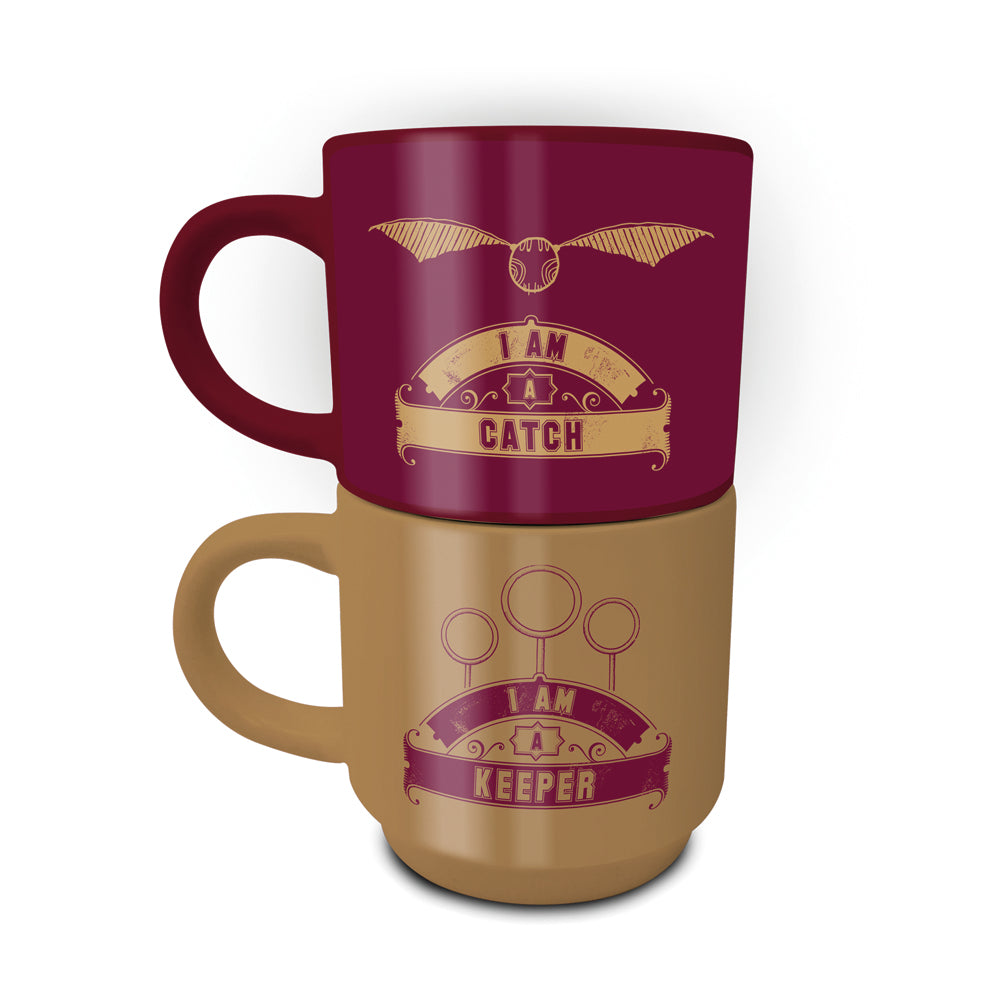 Harry Potter Catch & Keeper Stackable Mug Set