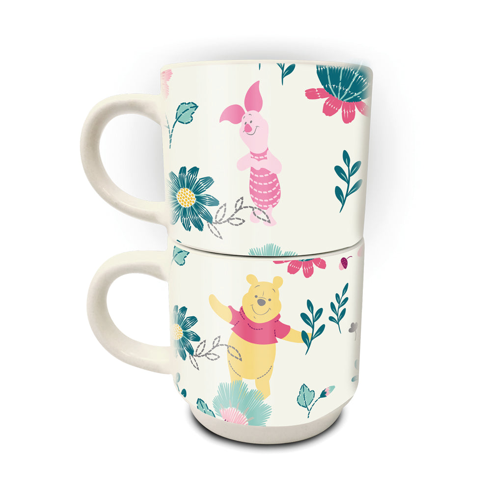 Winnie The Pooh Friends Forever Mug Pair Set