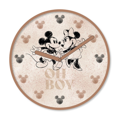 Mickey Mouse Blush Wall Clock