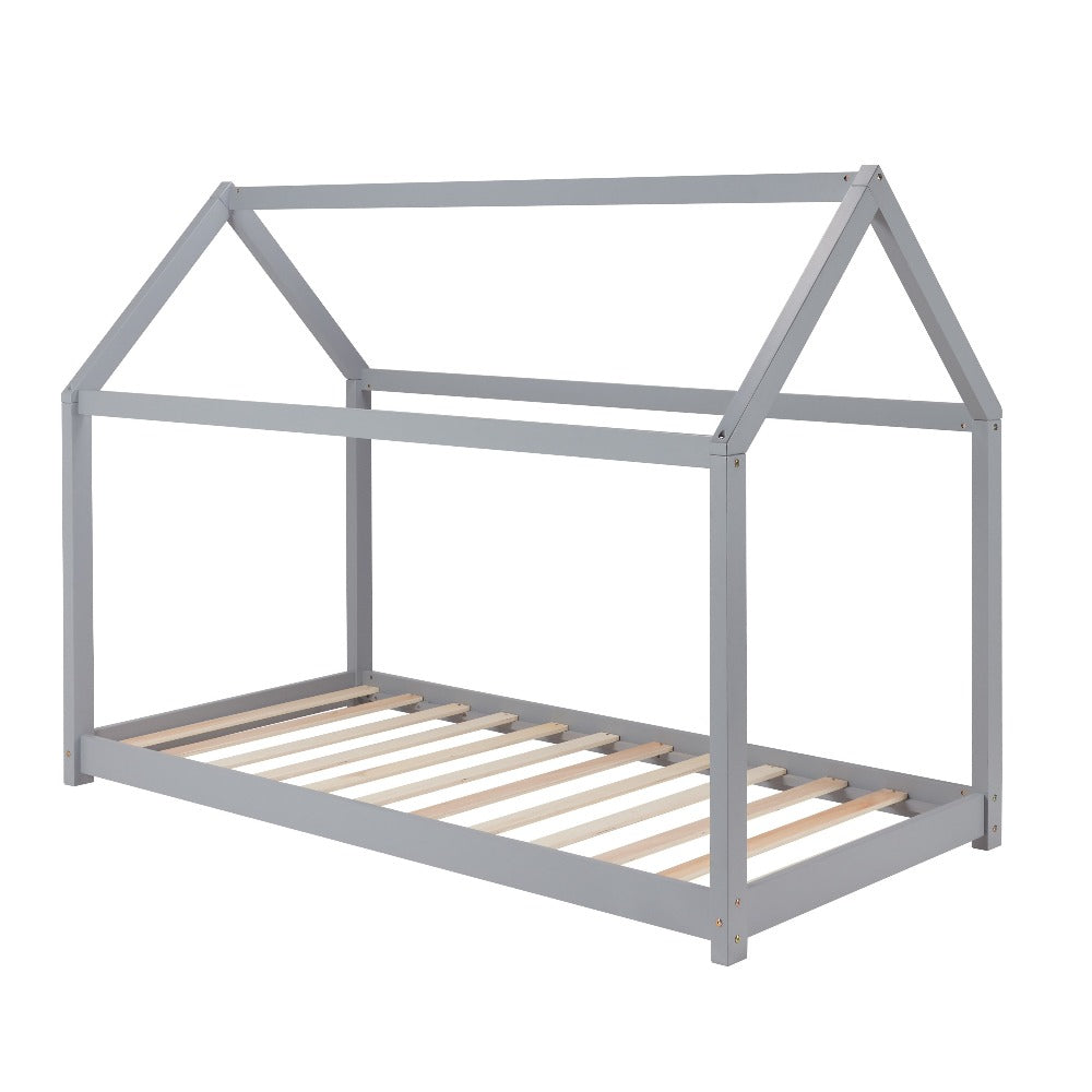 House Bed Frame - Grey