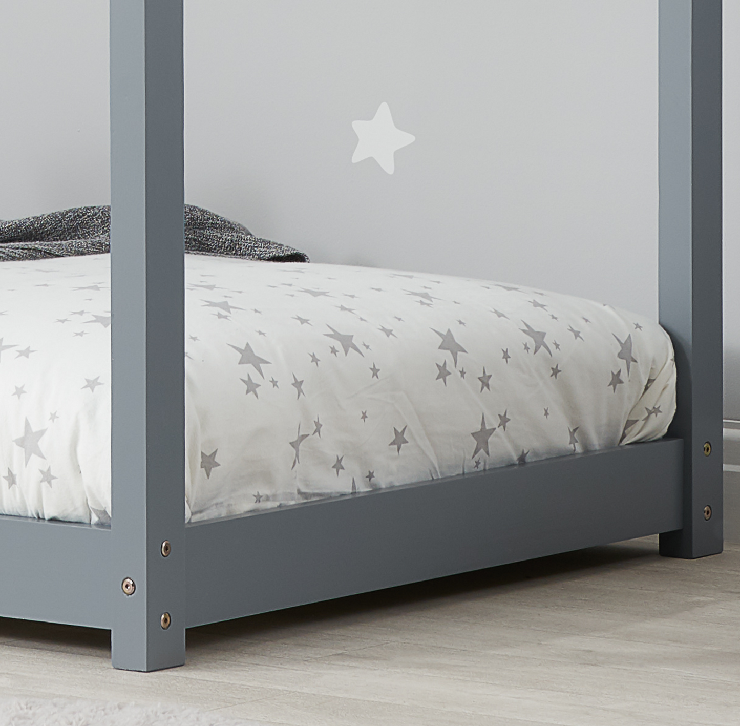 House Bed Frame - Grey