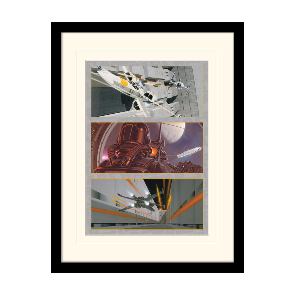 Star Wars X-Wing Assault Framed Art