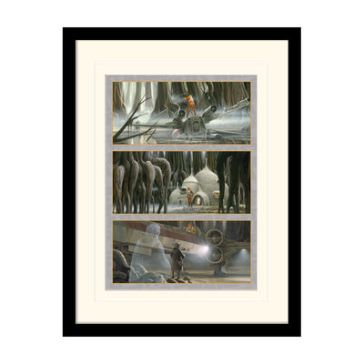 Star Wars Mission To Dagobah Framed Art