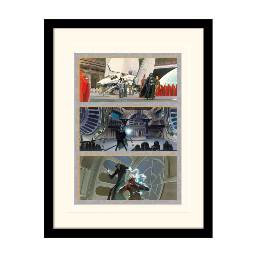 Star Wars The Final Battle Framed Art