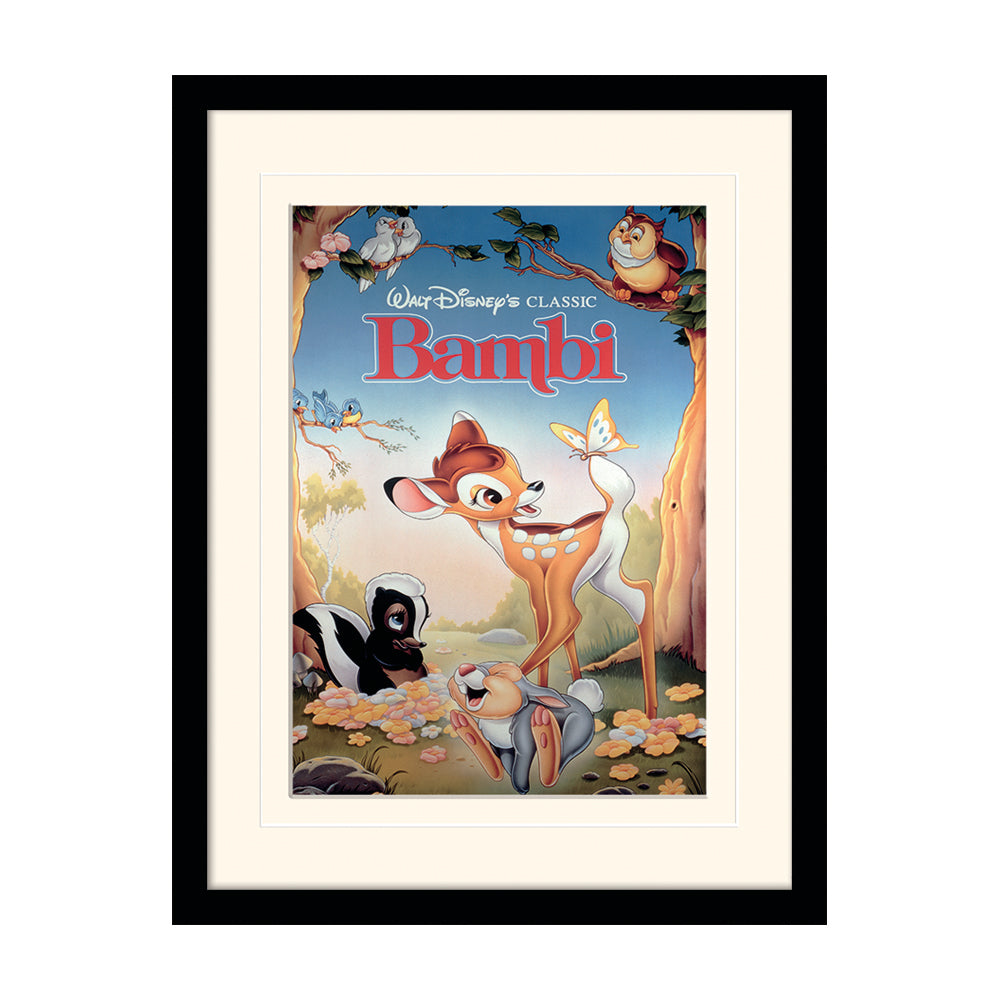 Bambi Mount Board Framed Art