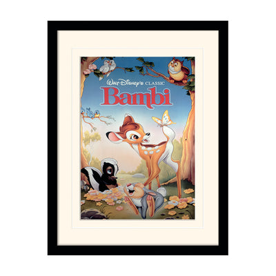 Bambi Mount Board Framed Art