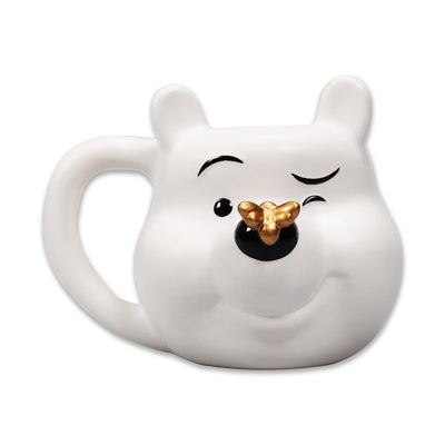 Disney Winnie the Pooh Gold Bee Shaped Mug