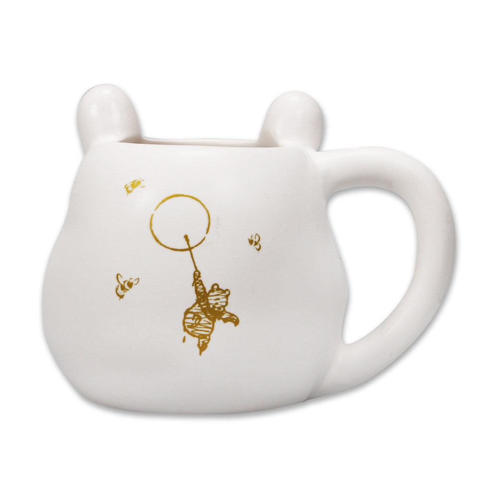 Disney Winnie the Pooh Gold Bee Shaped Mug