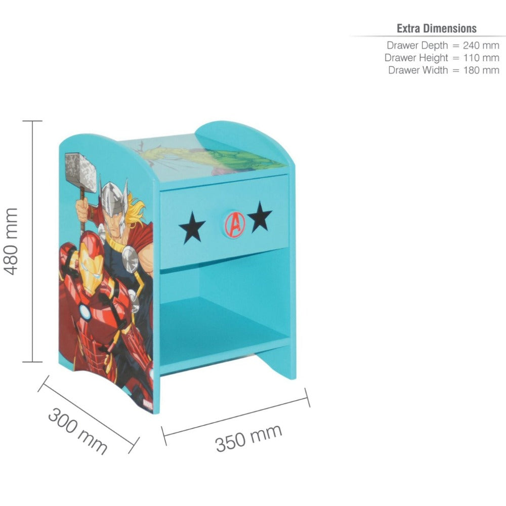 Marvel Avengers Bedside Table