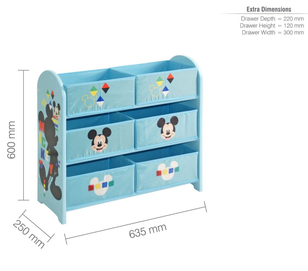 Disney Mickey Mouse Storage Unit