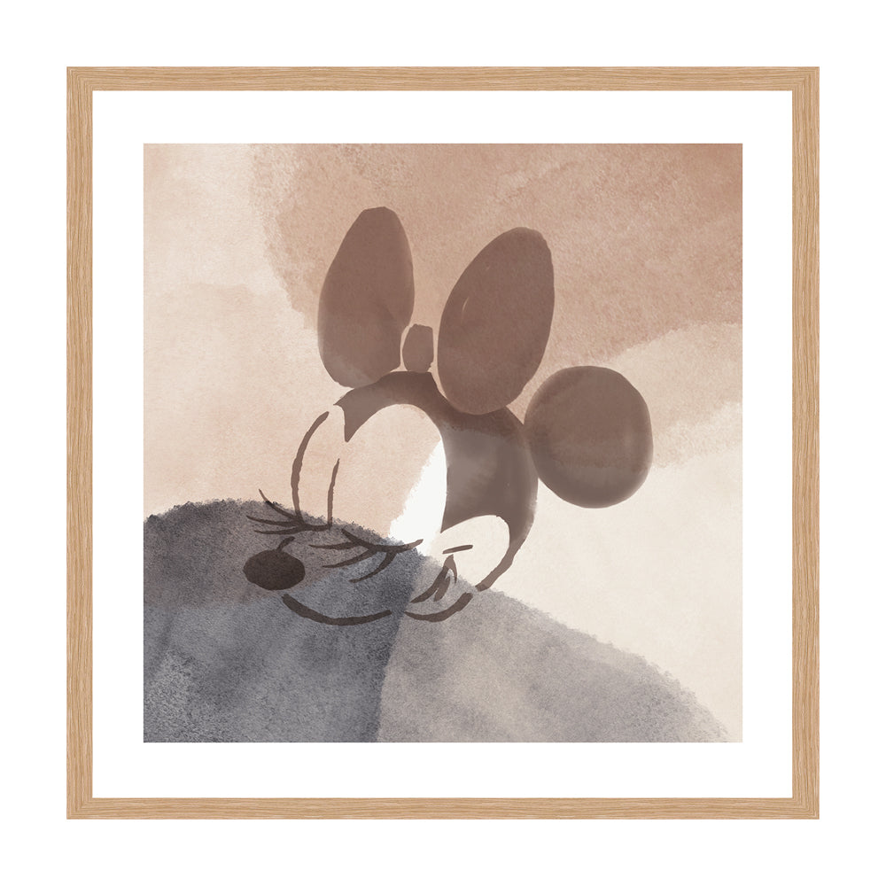 Minnie Mouse Framed Art 40x40cm