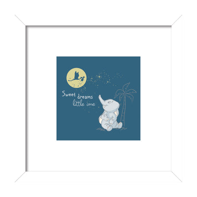 Dumbo Sweet Dreams Framed Art 30x30cm