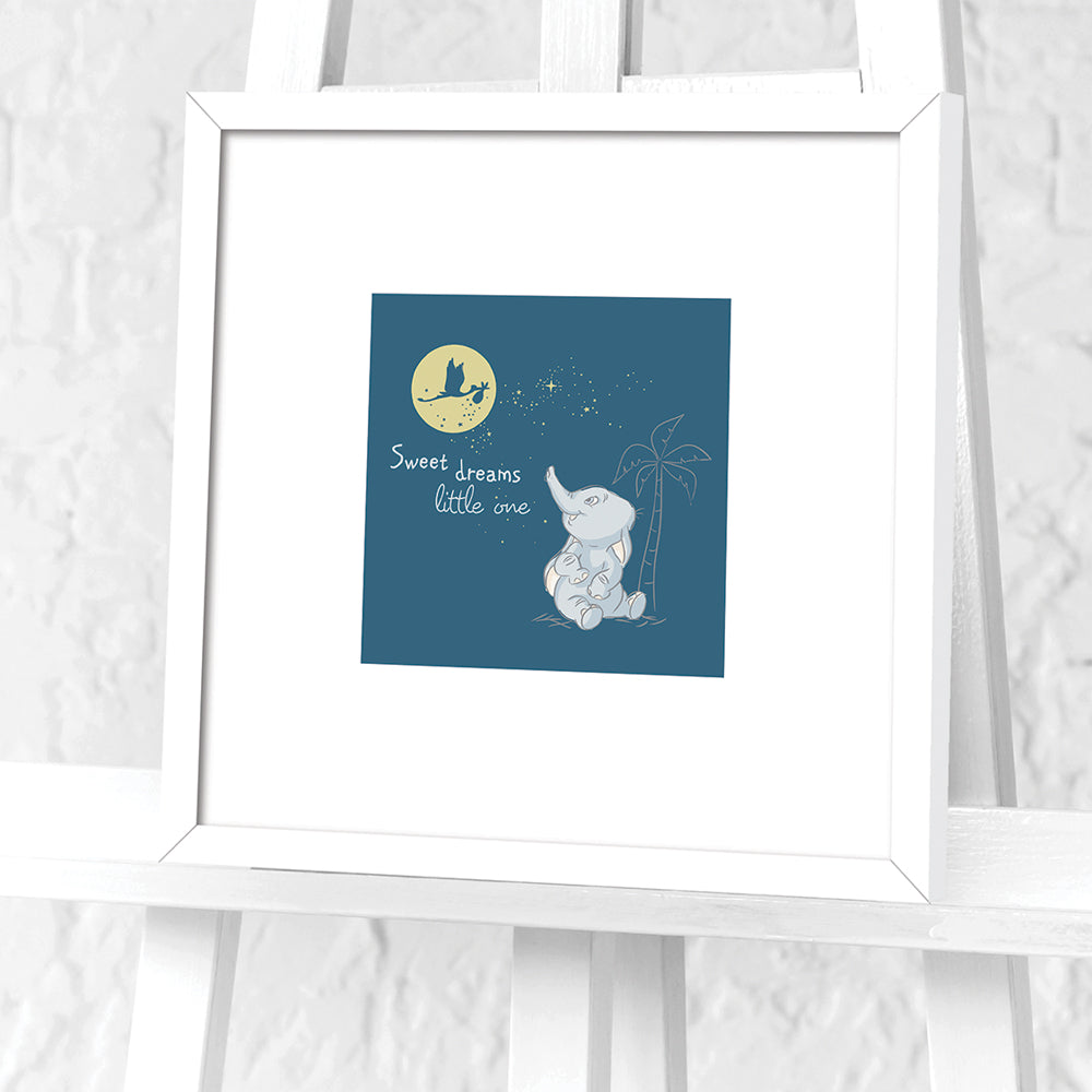 Dumbo Sweet Dreams Framed Art 30x30cm