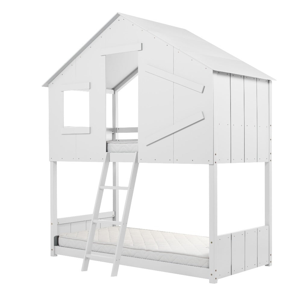 Safari Bunk Bed - White