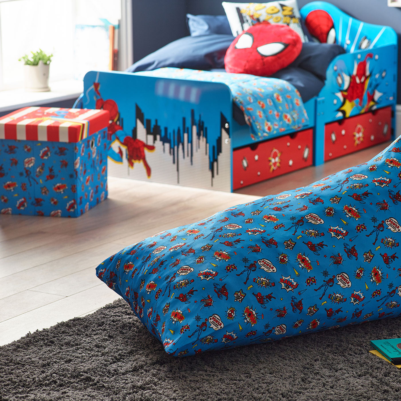 Marvel Spider-Man Ottoman