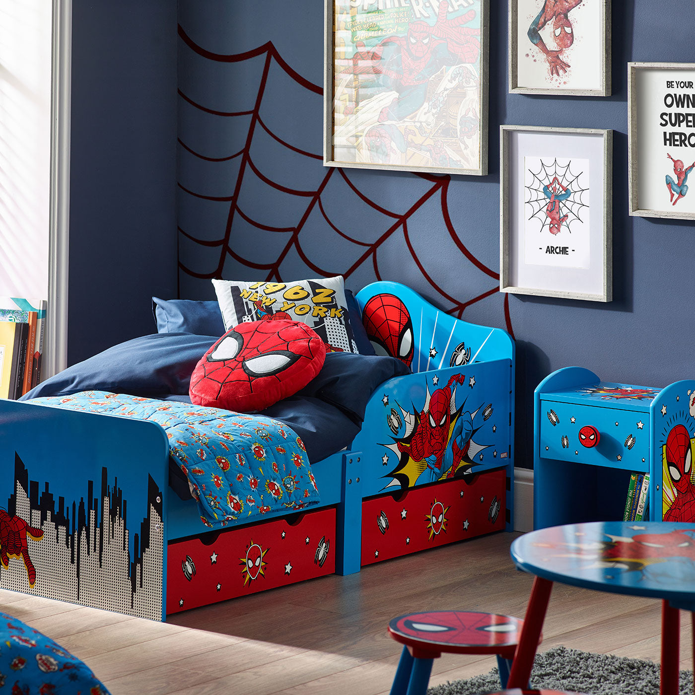 Marvel Spider-Man Bedside Table