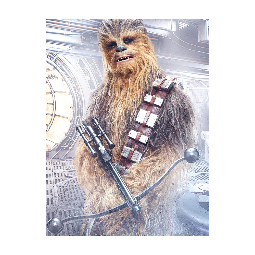 Star Wars: The Last Jedi Chewbacca Bowcaster Canvas 60x80cm