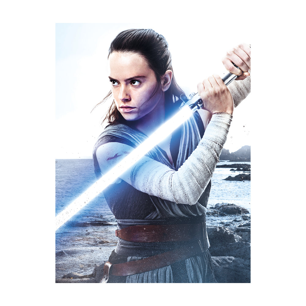 Star Wars: The Last Jedi Rey Engage Canvas 60x80cm