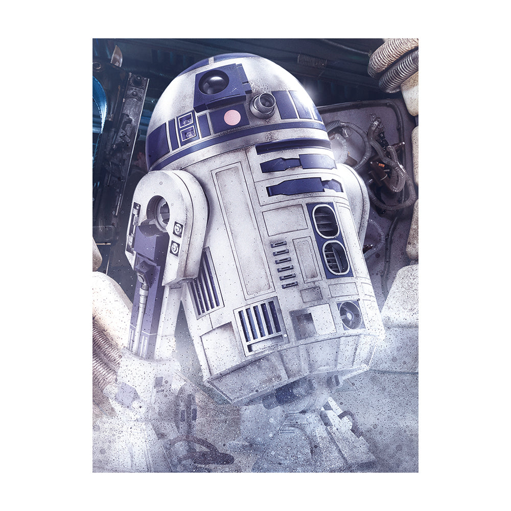 Star Wars: The Last Jedi R2-D2 Droid Canvas 60x80cm