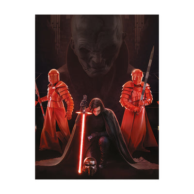 Star Wars: The Last Jedi Kylo Ren Kneel Canvas 60x80cm